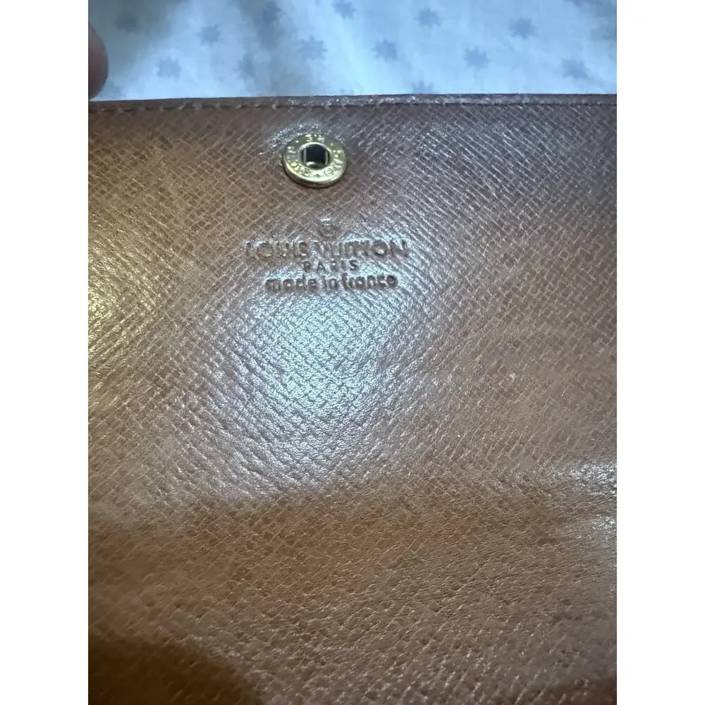 Louis Vuitton Monogram Porte-Monnaie Tresor Wallet